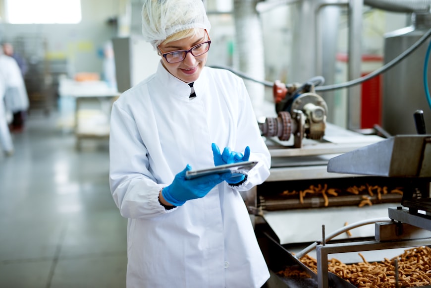 Food processing and quality control environment